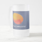 I Love Mango Matglas Bierpul (Voorkant links)