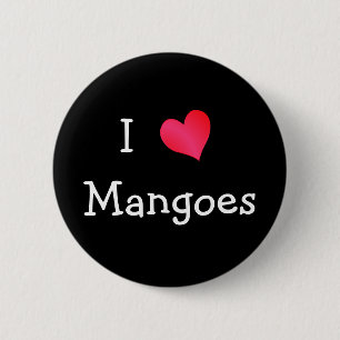 I Love Mango Ronde Button 5,7 Cm