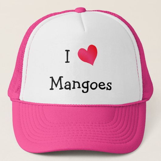 I Love Mango Trucker Pet (Voorkant)