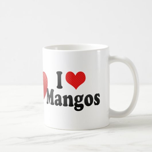 I Love Mangos Koffiemok (Rechts)