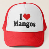 I Love Mangos Trucker Pet (Voorkant)