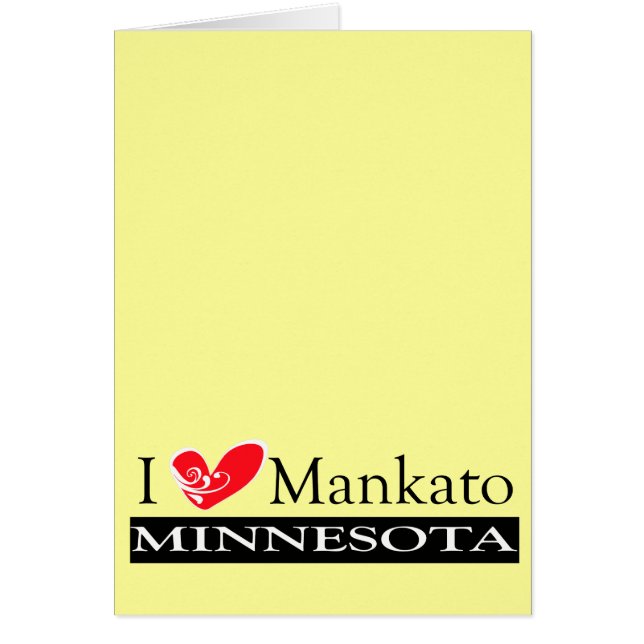 I Love Mankato Minnesota (Voorkant)