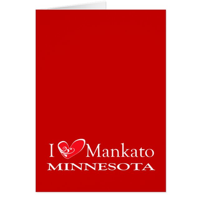I Love Mankato Minnesota (Voorkant)