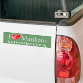 I Love Mankato Minnesota Bumpersticker (Op Truck)