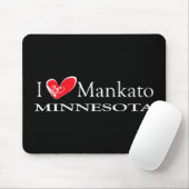I Love Mankato Minnesota Muismat (Met muis)
