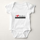 I Love Mankato Minnesota Romper (Voorkant)