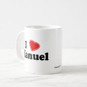 I Love Manuel Koffiemok (Voorkant links)