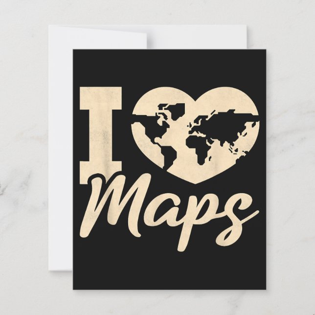 I Love Maps, Geography (Voorkant)