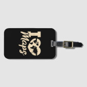 I Love Maps, Geography Bagagelabel (Voorkant (horizontaal))