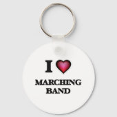 I Love Marching Band Sleutelhanger (Voorkant)