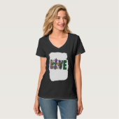I Love Mardi Gras  Carnival Party mardi gras T-shirt (Voorkant volledig)