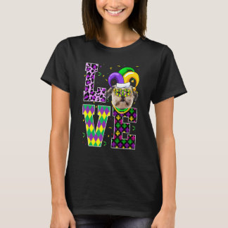 I Love Mardi Gras Festival Party Lover Funny Shih T-shirt