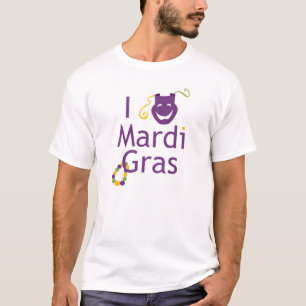 I Love Mardi Gras Holiday Parade T-shirt