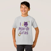 I Love Mardi Gras T-shirt (Voorkant volledig)