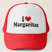 I Love Margaritas Trucker Pet (Voorkant)