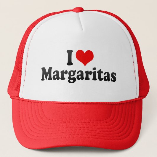 I Love Margaritas Trucker Pet (Voorkant)