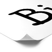 I Love Marine Biology Poster (Hoek)