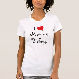 I Love Marine Biology T-shirt