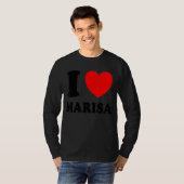 I Love Marisa T-shirt (Voorkant volledig)