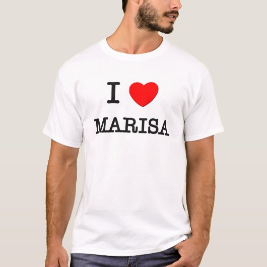 I Love Marisa T-shirt (Voorkant)