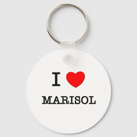 I Love Marisol Sleutelhanger (Voorkant)