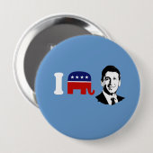 I Love Mark Sanford Ronde Button 4,0 Cm (Voorkant /achterkant)
