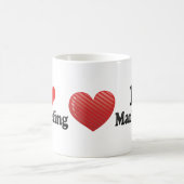 I Love Marketing Koffiemok (Center)