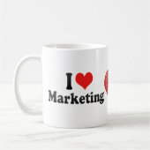 I Love Marketing Koffiemok (Links)