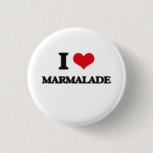 I Love Marmalade Ronde Button 3,2 Cm (Voorkant)