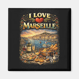 I love Marseille Magneet