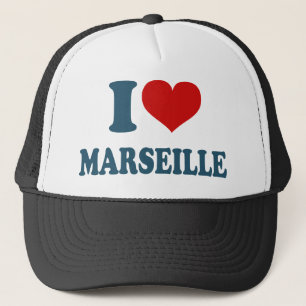 I Love Marseille Trucker Pet