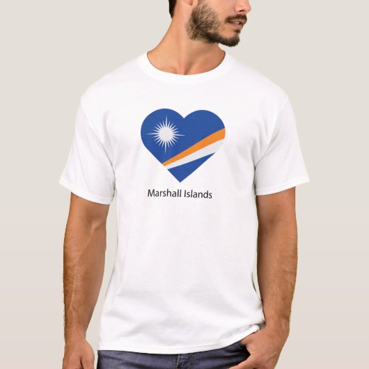 I Love Marshall Islands T-shirt (Voorkant)