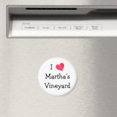 I Love Martha's Vineyard Magneet (Insitu (Vaatwasser))