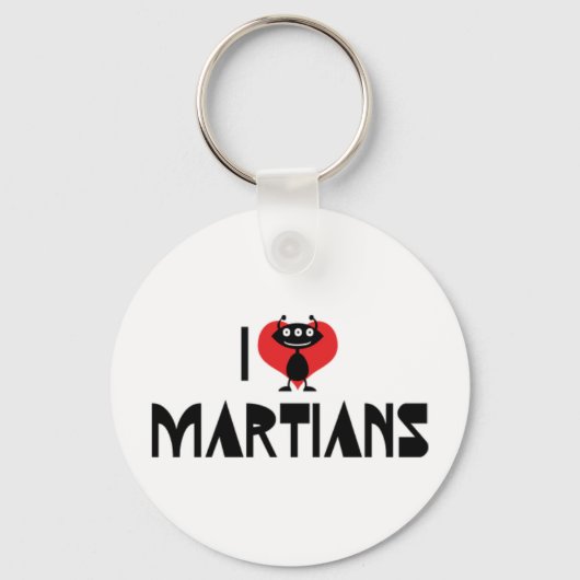 I Love Martians Sleutelhanger (Voorkant)