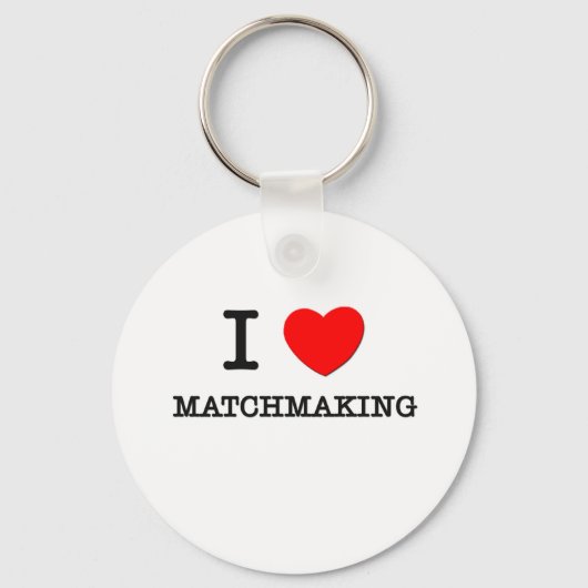 I Love Matchmaking Sleutelhanger (Voorkant)