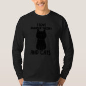 I Love Math and Cats   Number Theory T-shirt (Voorkant)