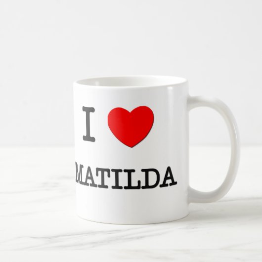 I Love Matilda Koffiemok (Rechts)