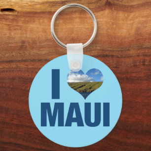 I Love Maui Hawaii Cute Hawaiian Photography Sleutelhanger
