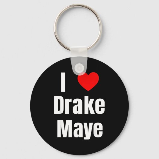 I Love Maye Qb Football Fan  Sleutelhanger (Voorkant)