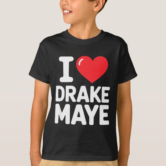 I Love Maye  T-shirt (Voorkant)