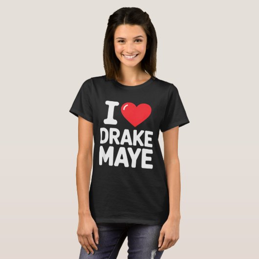 I Love Maye  T-shirt (Voorkant volledig)