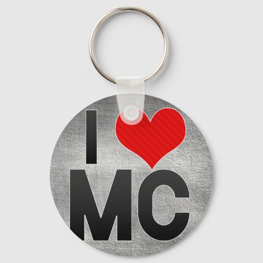 I Love MC Sleutelhanger (Voorkant)