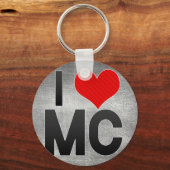 I Love MC Sleutelhanger (Voorkant)
