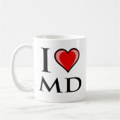 I Love MD - Maryland Koffiemok (Links)