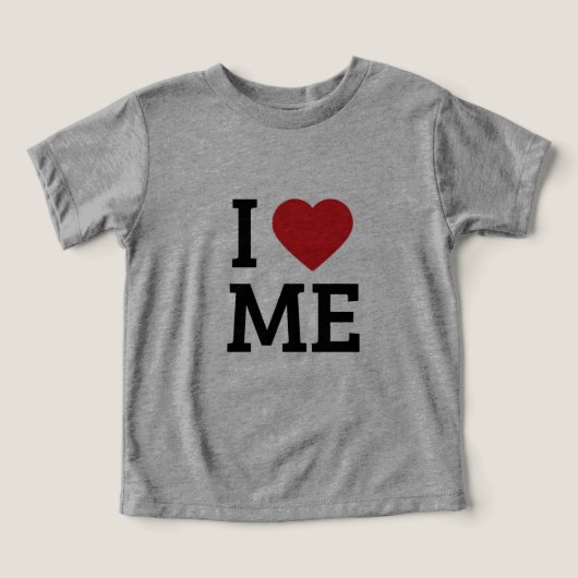 I Love Me Cute Kids T-Shirt (Design voorkant)