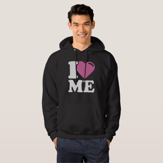 I Love ME Hoodie (Voorkant volledig)