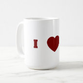 I love me mug koffiemok (Voorkant links)