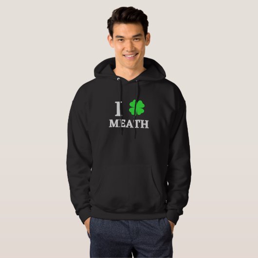 I LOVE MEATH HOODIE (Voorkant volledig)