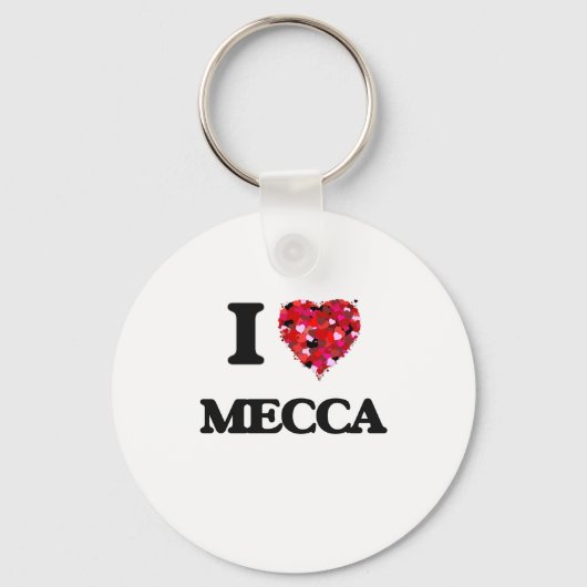 I Love Mecca Sleutelhanger (Voorkant)