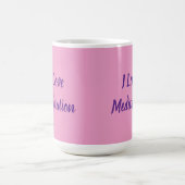 I Love Meditation Pink Morphing Mug Magische Mok (Midden)